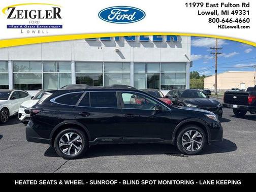 Crystal Black Silica 2020 Subaru Outback Limited XT