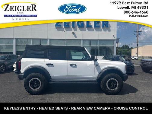 Oxford White 2023 Ford Bronco Big Bend