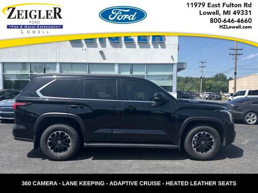 Midnight Black Metallic 2026 Toyota Sequoia TRD Pro