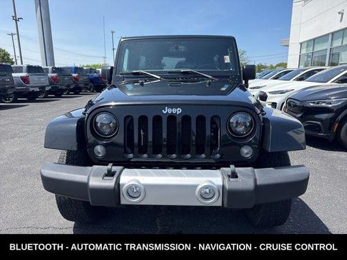 Black Clearcoat 2015 Jeep Wrangler Unlimited Sahara