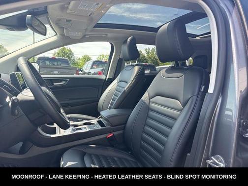 Carbonized Gray Metallic 2024 Ford Edge SEL