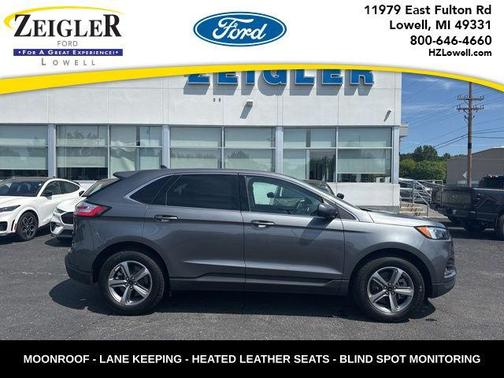 Carbonized Gray Metallic 2024 Ford Edge SEL