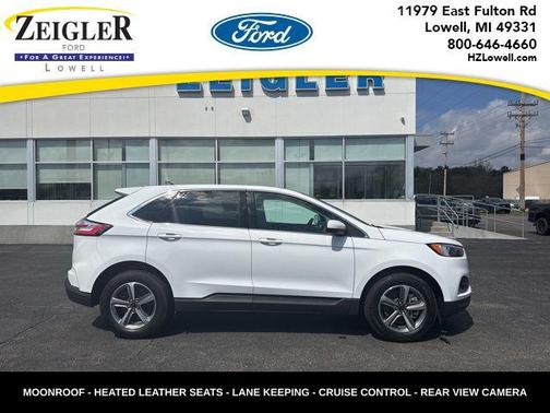 Oxford White 2024 Ford Edge SEL