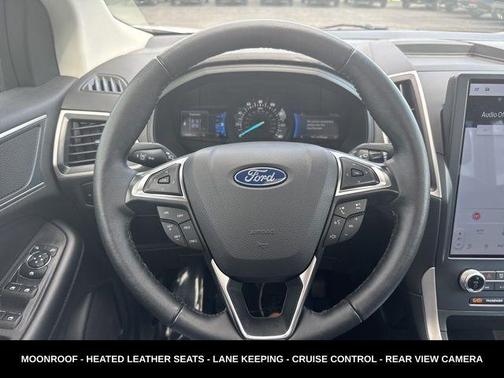 Oxford White 2024 Ford Edge SEL
