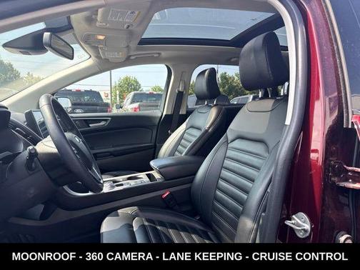 Burgundy Velvet Metallic Tinted Clearcoat 2024 Ford Edge SEL