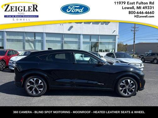 Shadow Black 2023 Ford Mustang Mach-E Premium