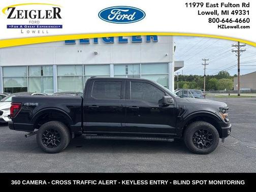 Agate Black Metallic 2024 Ford F-150 XLT