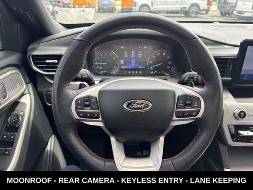 Agate Black Metallic 2024 Ford Explorer Timberline