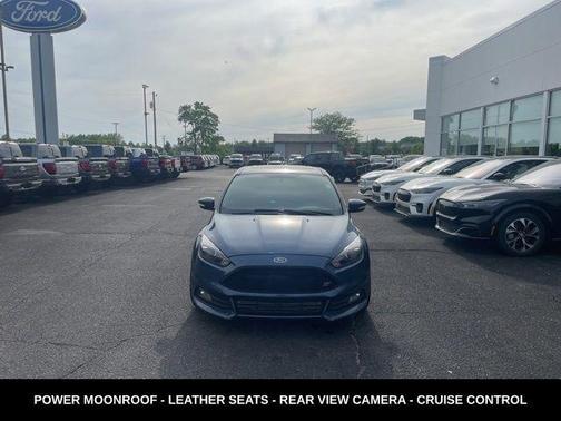 Blue Metallic 2018 Ford Focus ST