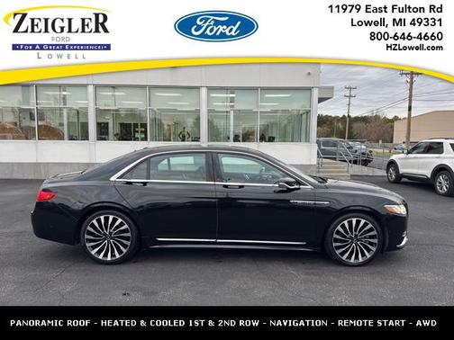 2017 Lincoln Continental Black Label