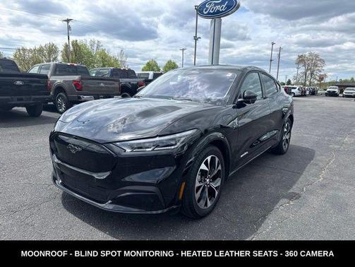 Shadow Black 2023 Ford Mustang Mach-E Premium