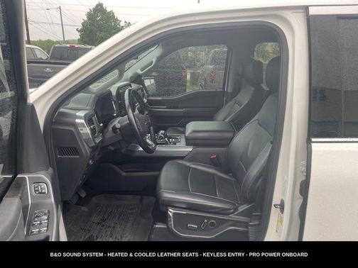 Star White Metallic Tri-Coat 2021 Ford F-150 Lariat