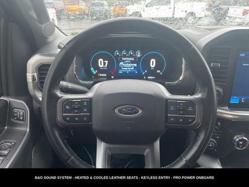 Star White Metallic Tri-Coat 2021 Ford F-150 Lariat