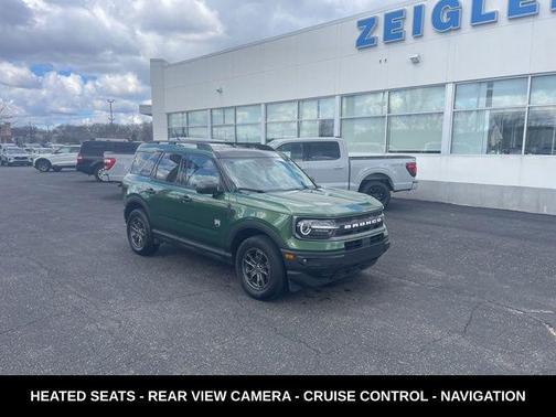 Eruption Green Metallic 2023 Ford Bronco Sport Big Bend