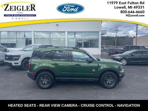 Eruption Green Metallic 2023 Ford Bronco Sport Big Bend