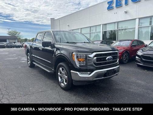 Agate Black Metallic 2022 Ford F-150 XLT