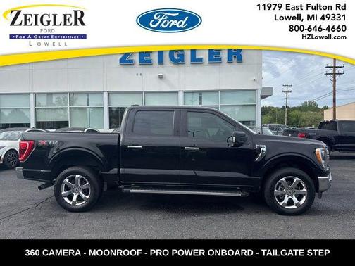 Agate Black Metallic 2022 Ford F-150 XLT