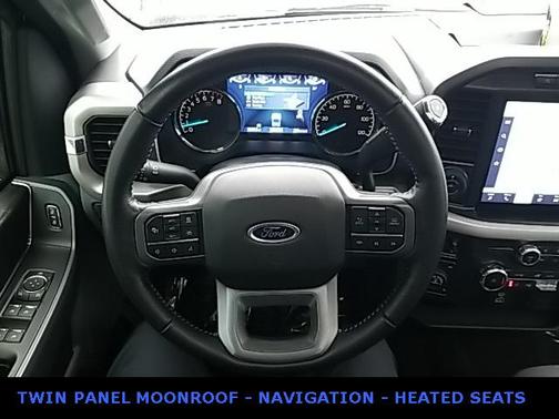 Agate Black Metallic 2022 Ford F-150 XLT