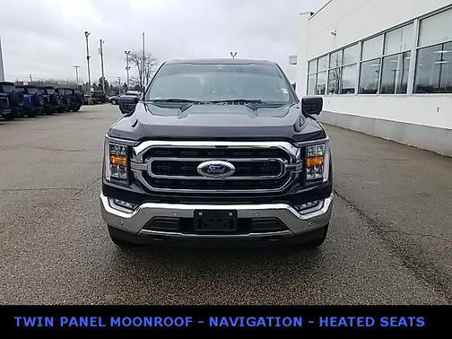 Agate Black Metallic 2022 Ford F-150 XLT