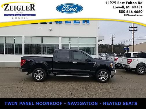 Agate Black Metallic 2022 Ford F-150 XLT