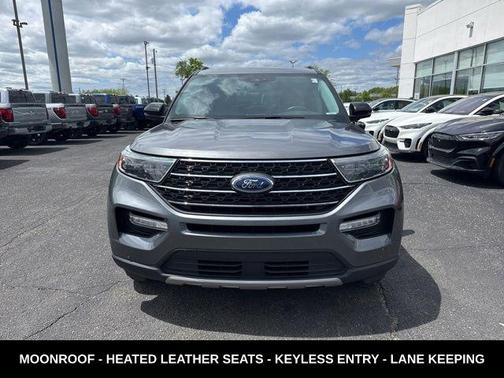 Carbonized Gray Metallic 2024 Ford Explorer XLT