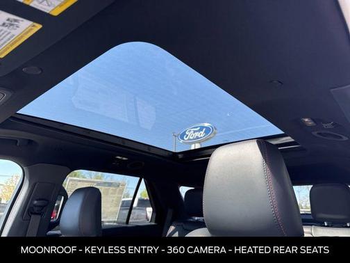 Rapid Red Metallic Tinted Clearcoat 2026 Ford Explorer ST-Line