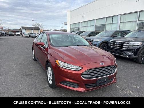 Sunset Metallic 2014 Ford Fusion S