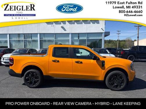 Orange Fury Metallic Tri-Coat 2026 Ford Maverick XLT