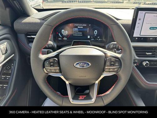 Agate Black Metallic 2026 Ford Explorer ST