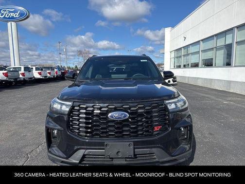 Agate Black Metallic 2026 Ford Explorer ST