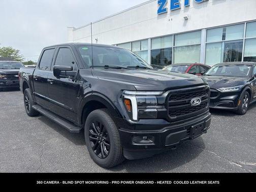Agate Black Metallic 2025 Ford F-150 Lariat