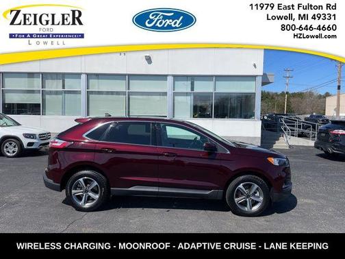 Burgundy Velvet Metallic Tinted Clearcoat 2024 Ford Edge SEL