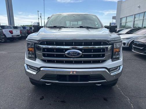Star White Metallic Tri-Coat 2021 Ford F-150 Lariat