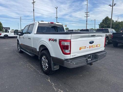 Star White Metallic Tri-Coat 2021 Ford F-150 Lariat