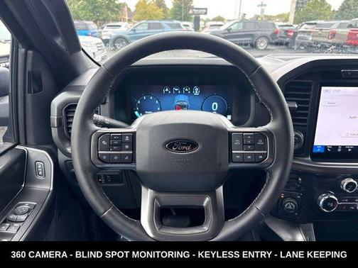 Antimatter Blue Metallic 2024 Ford F-150 XLT