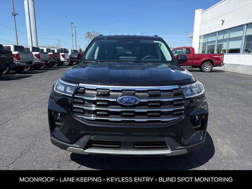 Agate Black Metallic 2026 Ford Explorer Active