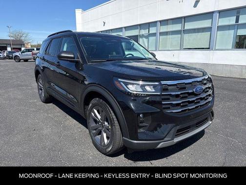 Agate Black Metallic 2026 Ford Explorer Active