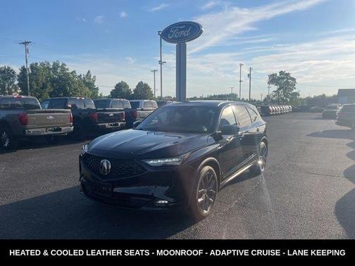 Majestic Black Pearl 2024 Acura MDX A-SPEC