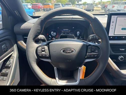 Agate Black Metallic 2026 Ford Explorer Tremor