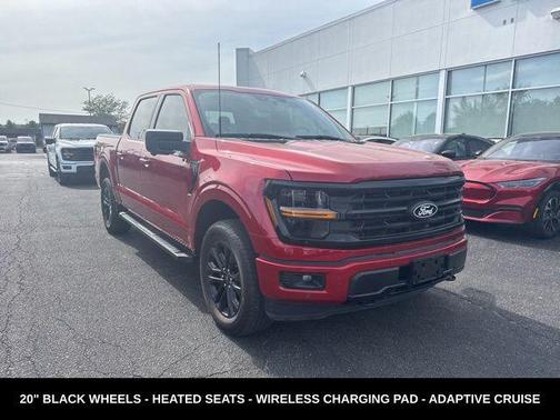 Rapid Red Metallic Tinted Clearcoat 2024 Ford F-150 XLT