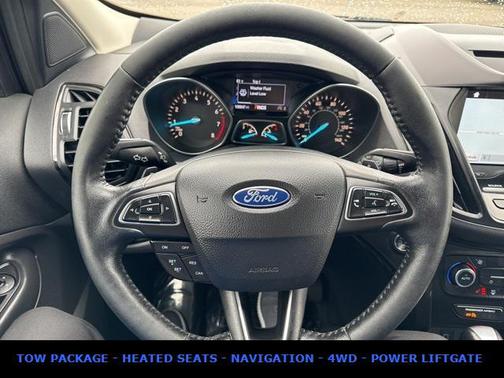 Ruby Red Metallic 2017 Ford Escape Titanium