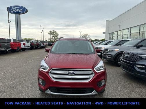 Ruby Red Metallic 2017 Ford Escape Titanium