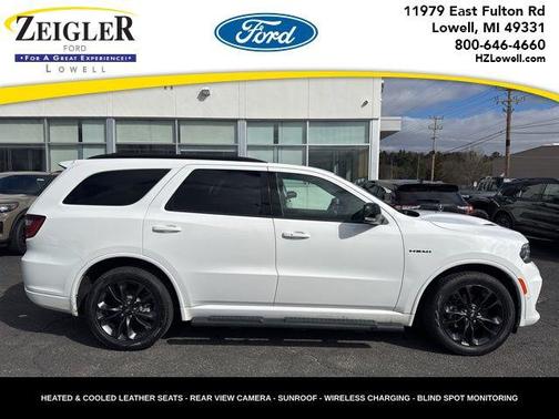 White Knuckle Clearcoat 2024 Dodge Durango R/T Plus