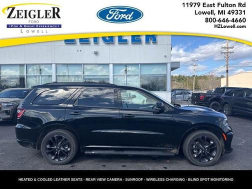 DB Black Clearcoat 2024 Dodge Durango R/T Plus