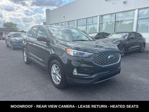 Forged Green Metallic 2023 Ford Edge SEL