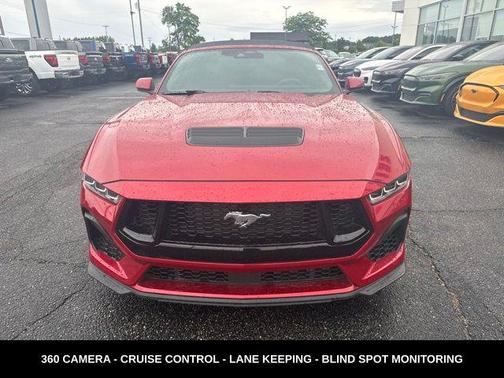 Rapid Red Metallic Tinted Clearcoat 2024 Ford Mustang GT Premium
