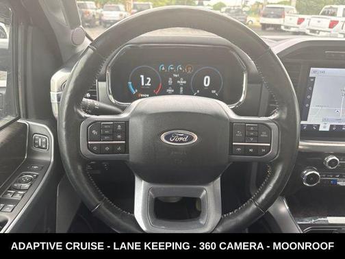 Star White Metallic Tri-Coat 2023 Ford F-150 Lariat
