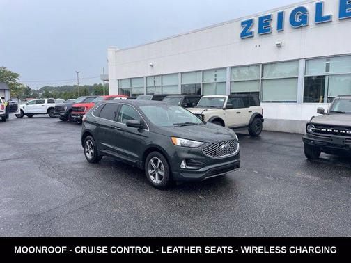 Forged Green Metallic 2024 Ford Edge SEL