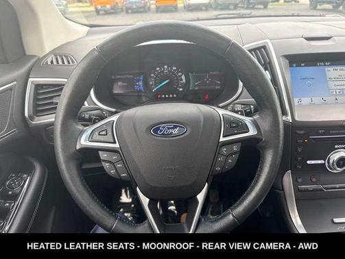 Burgundy Velvet Metallic Tinted Clearcoat 2017 Ford Edge Titanium
