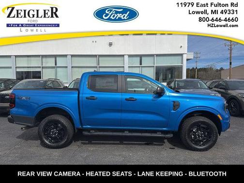 Velocity Blue Metallic 2025 Ford Ranger XLT